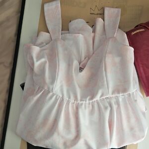 Trixxi Light Pink Sleeveless Mini Dress